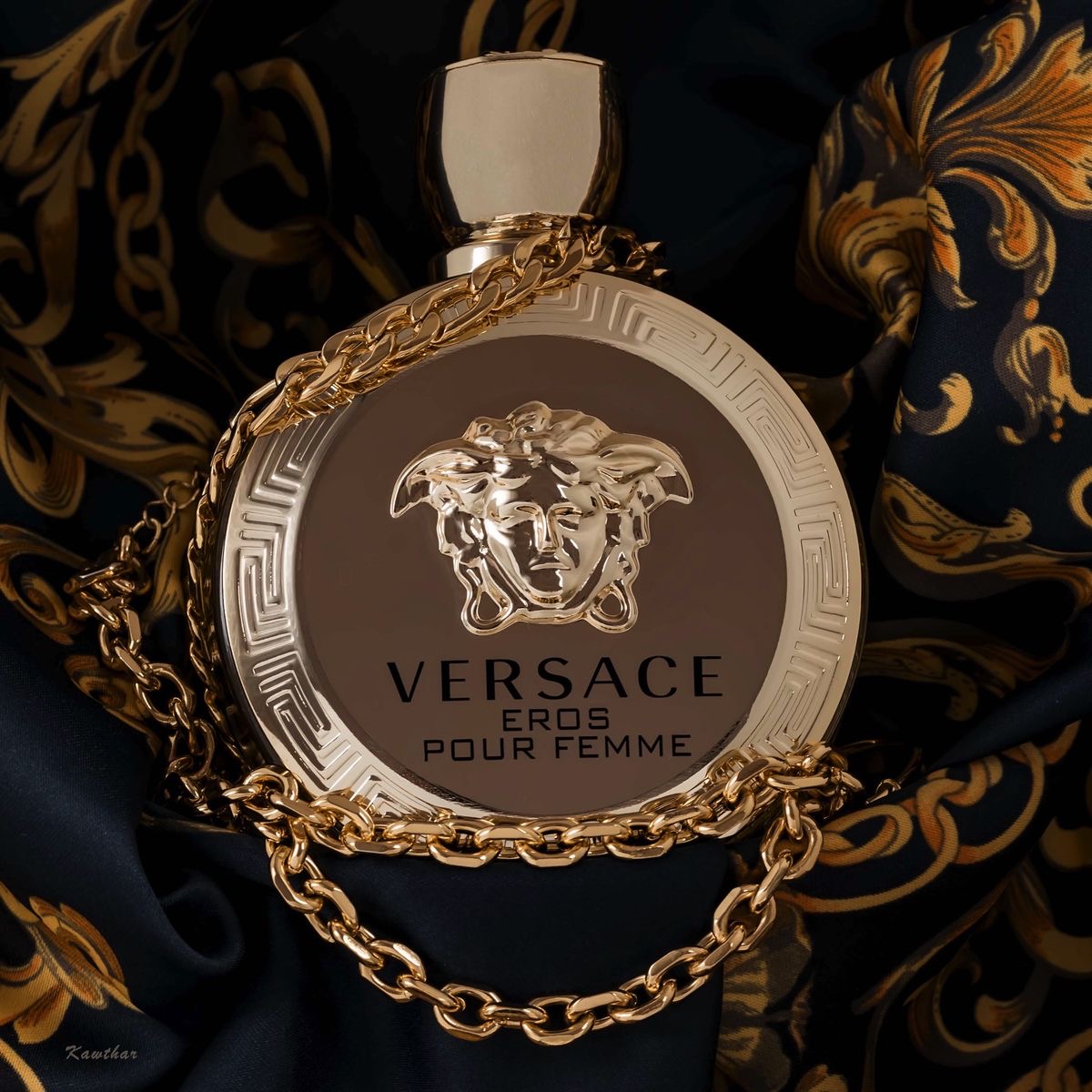 عطر ادکلن ورساچه اروس زنانه طلایی | Versace Eros Pour Femme